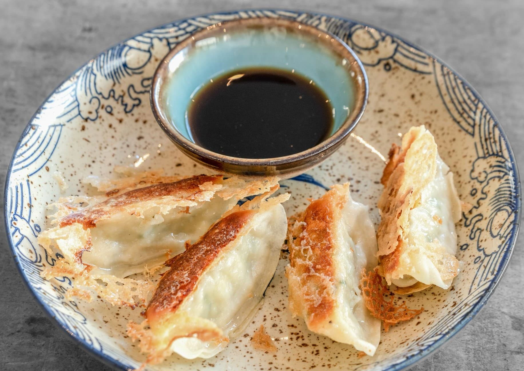 Raviolis grillés